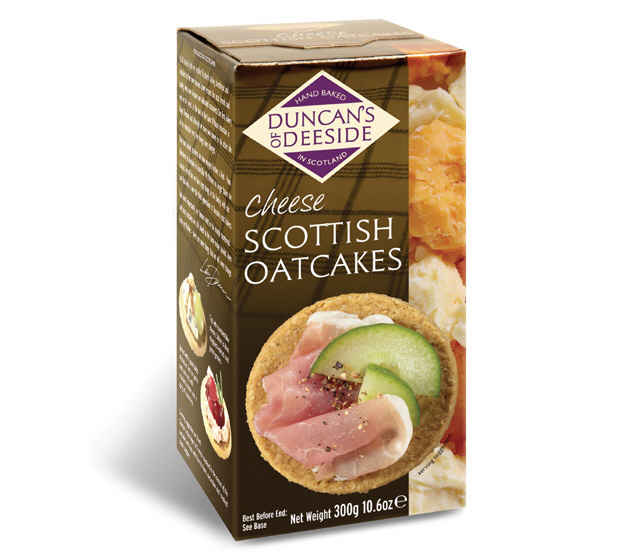 Duncans of Deeside Cheese Scottish Oatcakes 12 x 200g